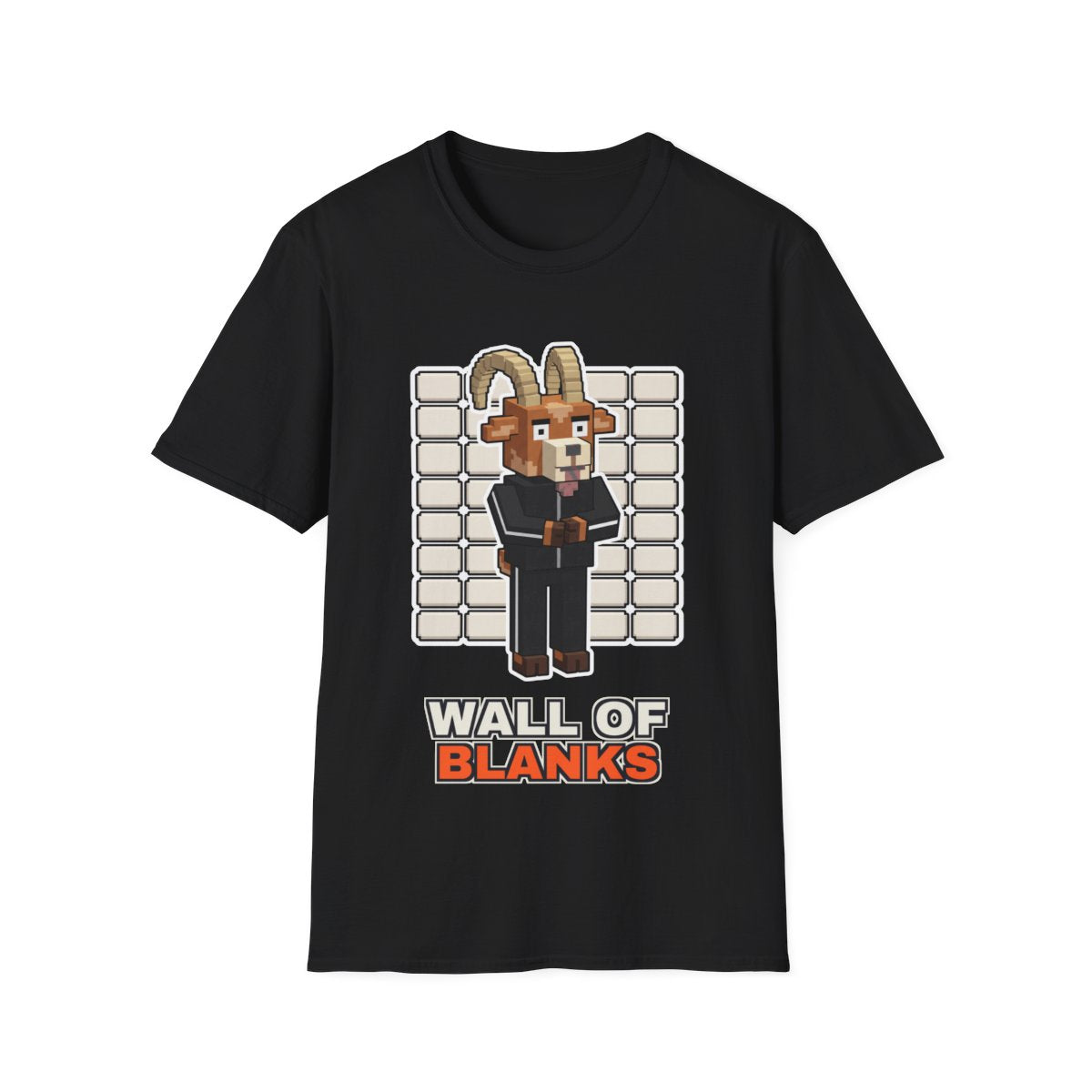 Wall Of Blanks - Black - front