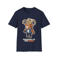 Warming Up The Neck - Navy - front