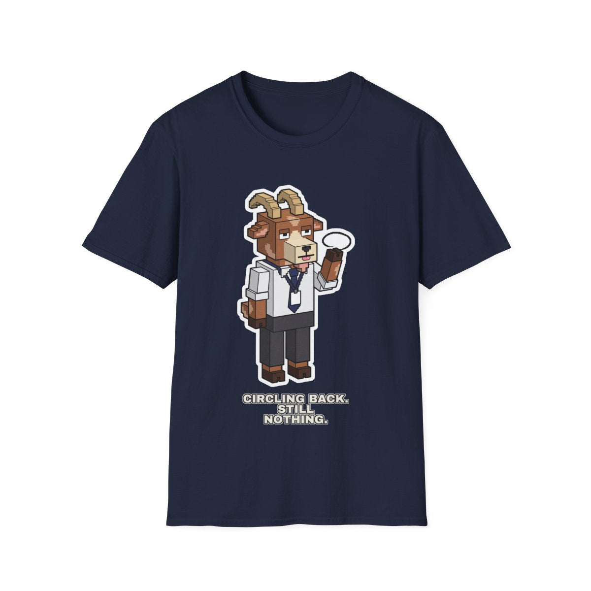 Week Three, No Reply - Navy - front