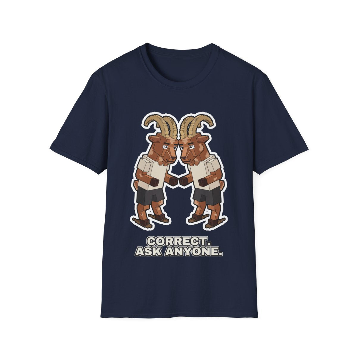 Widely Agreed - Navy - front