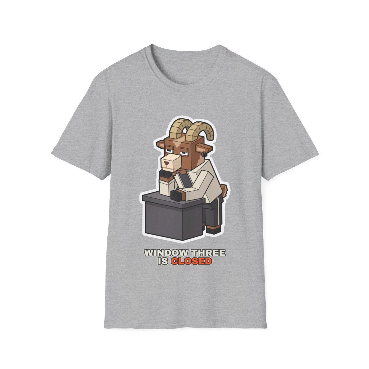 Window Three Is Closed - Sport Grey - front