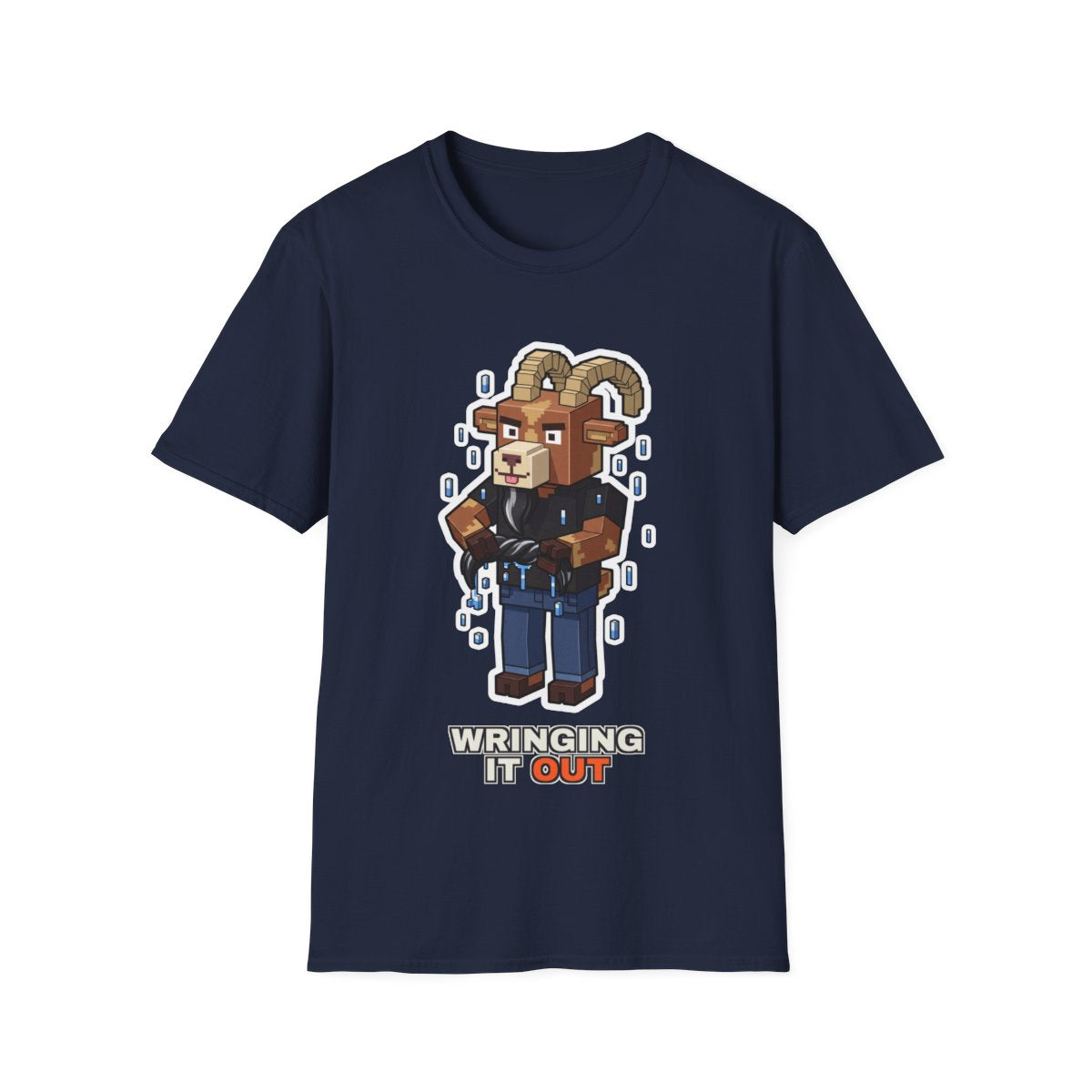 Wringing It Out - Navy - front