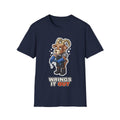 Wrings It Out - Navy - front