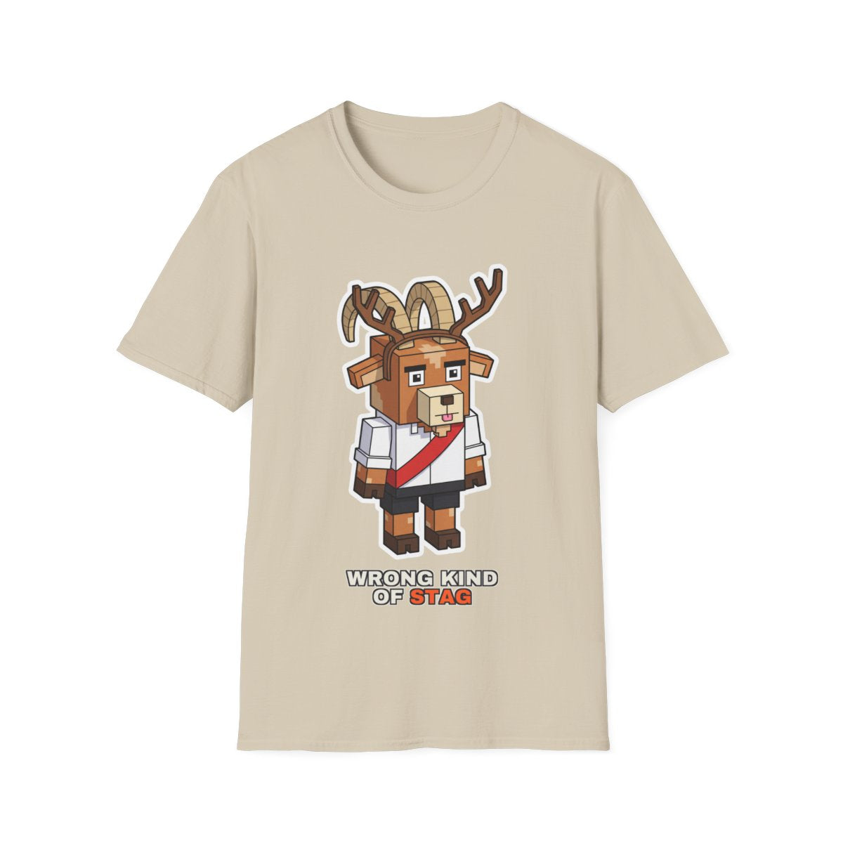 Wrong Kind Of Stag - Sand - front