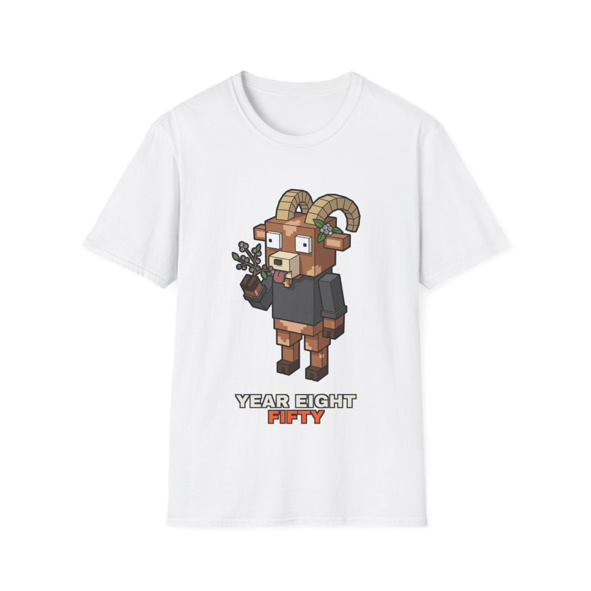 Year Eight Fifty - White - front