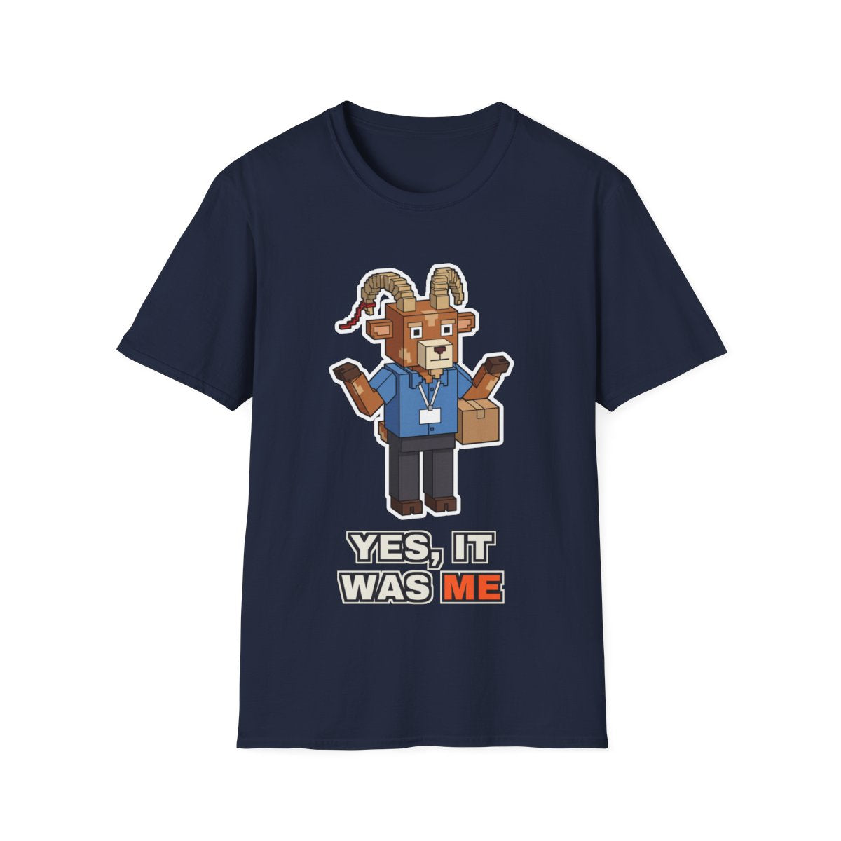 Yes, It Was Me - Navy - front