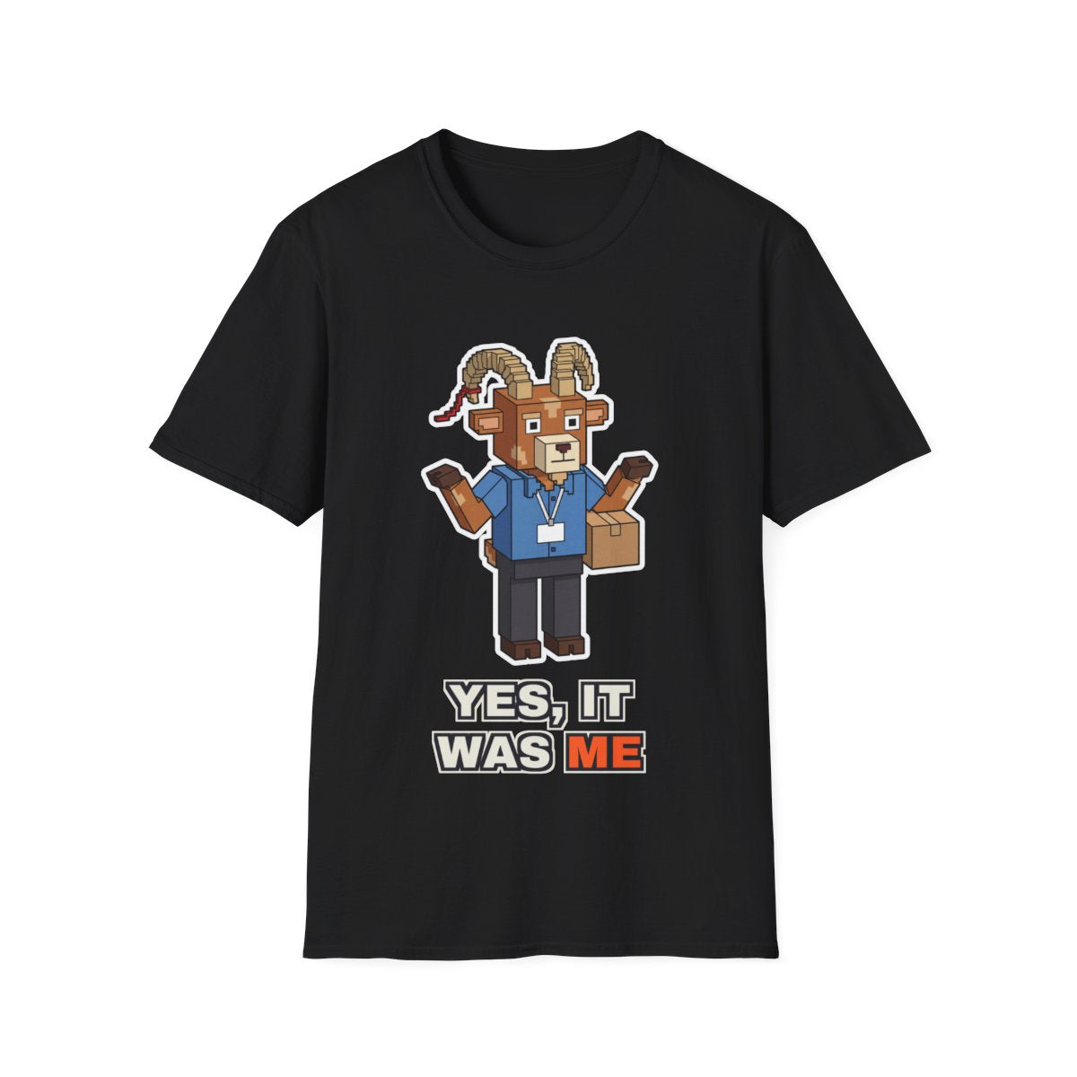 Yes, It Was Me - Black - front