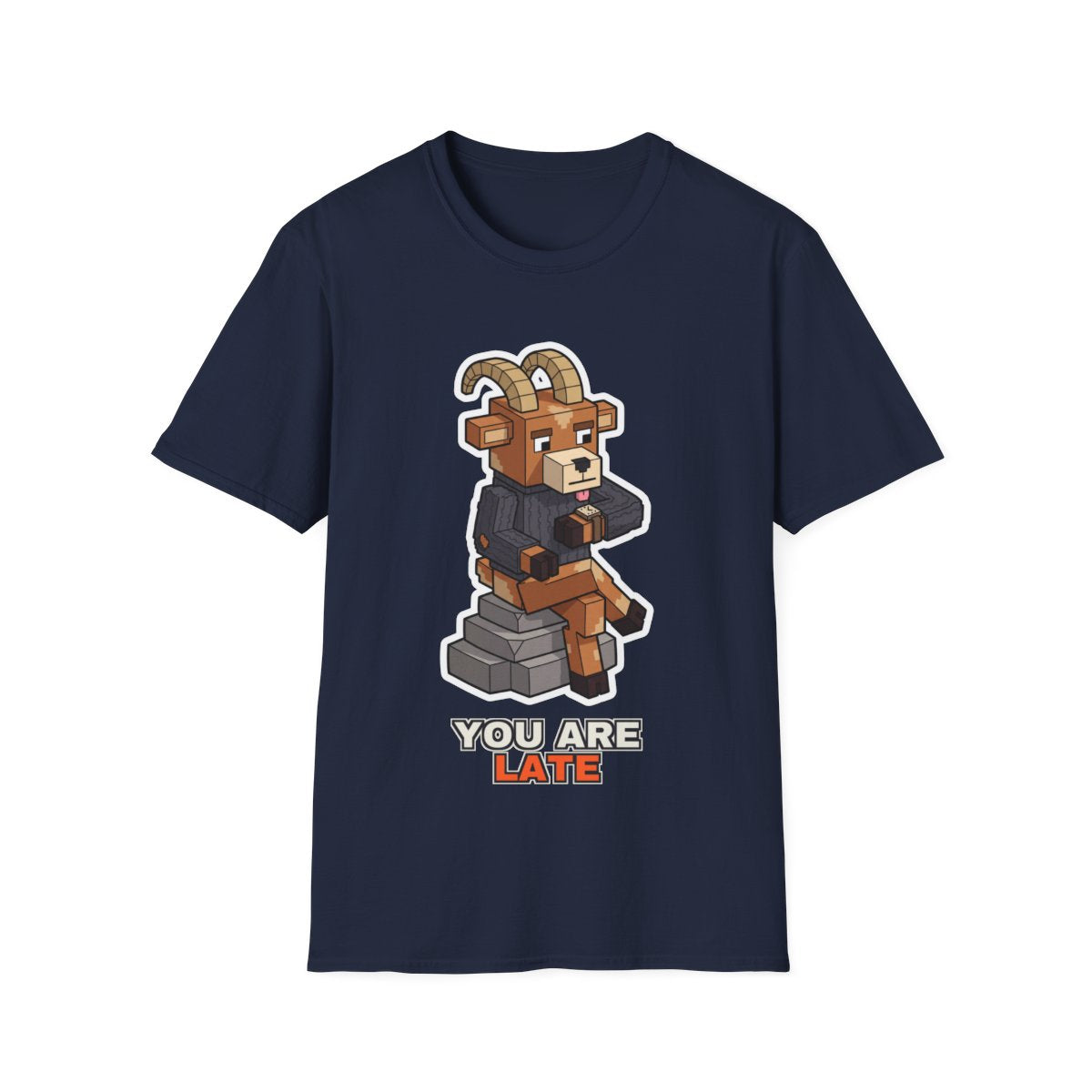 You Are Late - Navy - front